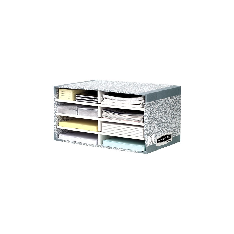 24403-ORGANIZADOR GRIS/BLANCO BANKERS BOX 08750EU