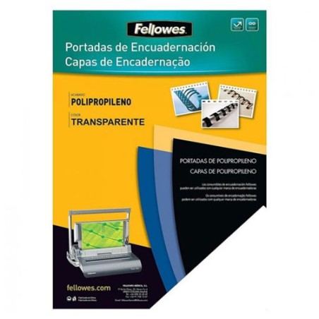 24405-PACK 50 PORTADAS POLIPROPILENO 700 MICRAS TRANSLUCIDO FELLOWES 5477301