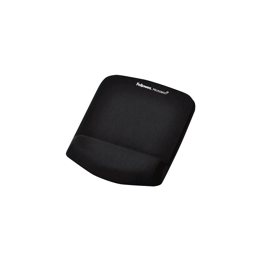 24408-ALFOMBRILLA CON REPOSAMUNECAS RATON PLUSHTOUCH NEGRO FELLOWES 9252003