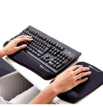 24409-ALFOMBRILLA CON REPOSAMUNECAS RATON PLUSHTOUCH NEGRO FELLOWES 9252003