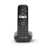24413-Gigaset AS690 Telefono DECT/analogico Identificador de llamadas Negro