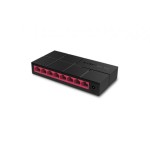 24444-Mercusys MS108G switch No administrado Gigabit Ethernet (10/100/1000) Negro