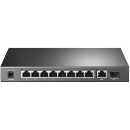 24482-TP-LINK TL-SG1210P Gigabit Ethernet (10/100/1000) Gris Energia sobre Ethernet (PoE)