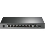 24482-TP-LINK TL-SG1210P Gigabit Ethernet (10/100/1000) Gris Energia sobre Ethernet (PoE)