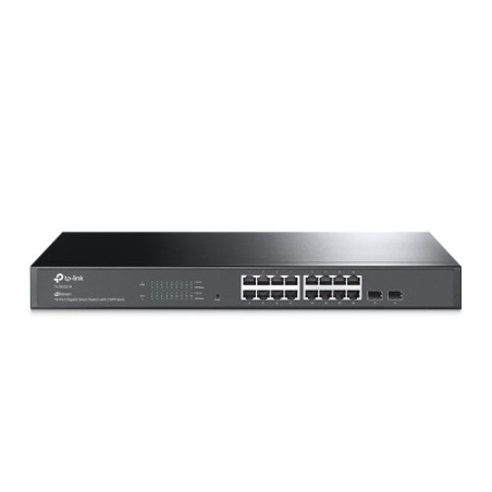 24505-TP-LINK TL-SG2218 switch Gestionado L2/L2+ Gigabit Ethernet (10/100/1000) Negro