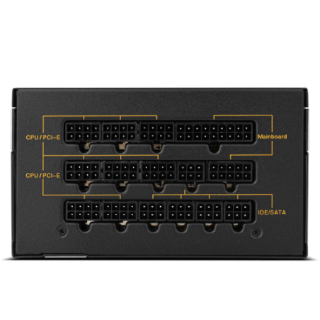 24517-NOX HUMMER X 850W PLUS GOLD unidad de fuente de alimentacion 24-pin ATX Negro