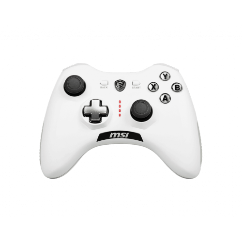 24518-MSI Force GC20 V2 Blanco USB 2.0 Gamepad Analogico/Digital Android, PC