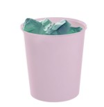 24522-PAPELERA ECOGREEN 100% RECICLADO Y RECICLABLE ROSA PASTEL 18 LITROS 290X310 MM ARCHIVO 2000 2001 RS PS