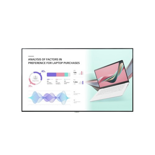 24566-LG 98UH5J-H pantalla de senalizacion Pantalla plana para senalizacion digital 2,49 m (98") LCD Wifi 500 cd / m2 4K