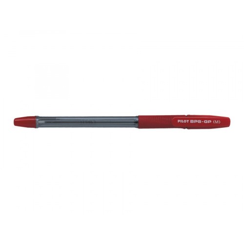 246-BOLIGRAFO TINTA ACEITE ROJO PILOT BPS-GP-M-R