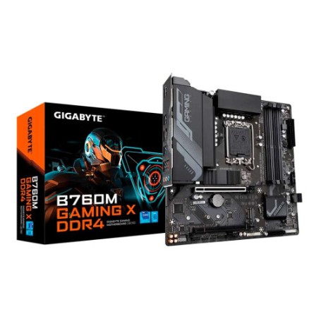 24602-PLACA GIGABYTE B760M GAMING X DDR4,INTEL,1700,B760,4DDR4,128GB,HDMI+DP,4SATA+3M.2,3USB 3.2+USB-C,2.5GB,MATX