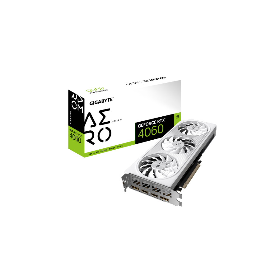24621-Gigabyte GeForce RTX 4060 AERO OC 8G