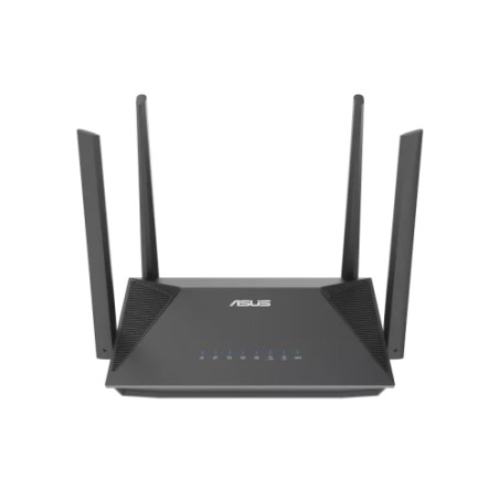 24645-ASUS RT-AX52 AX1800 AiMesh router inalambrico Gigabit Ethernet Doble banda (2,4 GHz / 5 GHz) Negro