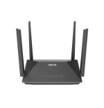 24645-ASUS RT-AX52 AX1800 AiMesh router inalambrico Gigabit Ethernet Doble banda (2,4 GHz / 5 GHz) Negro