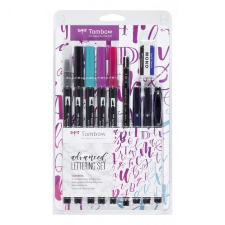 2465-SET LETTERING DE CALIGRAFIA MODELO ADVANCED TOMBOW LS-ADV