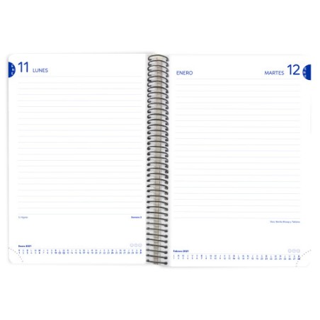 24679-AGENDA ESCOLAR 2024-2025 IDENTITY TAPA EXTRADURA 4o DIA PAGINA COLORES SURTIDOS ENRI 400185083