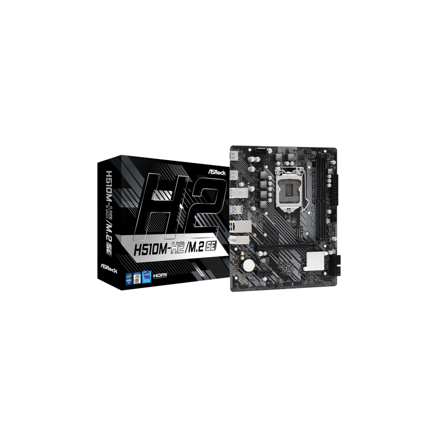 24683-Asrock H510M-H2/M.2 SE Intel H470 LGA 1200 (Socket H5) micro ATX