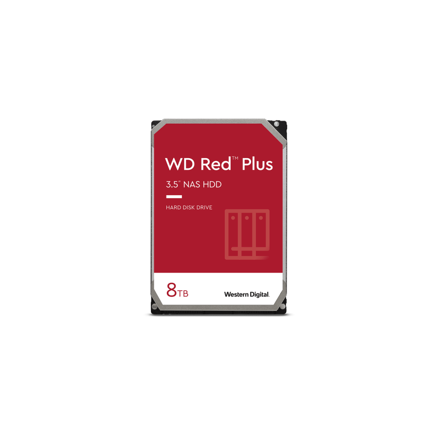 24689-WD HD INTERNO WD RED PLUS 8TB 3.5 SATA -  WD80EFPX