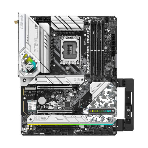 24710-Asrock Z790 Steel Legend WiFi Intel Z790 LGA 1700 ATX