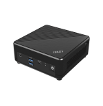 24747-MSI BAREBONE CUBI N ADL-047BES. NEGRO. INTEL PROCESSOR N100. INTEL UHD. SIN SO.
