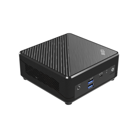 24748-MSI BAREBONE CUBI N ADL-047BES. NEGRO. INTEL PROCESSOR N100. INTEL UHD. SIN SO.