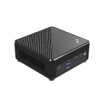 24748-MSI BAREBONE CUBI N ADL-047BES. NEGRO. INTEL PROCESSOR N100. INTEL UHD. SIN SO.