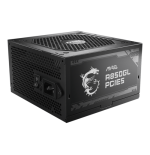 24771-MSI MAG A850GL PCIE5 unidad de fuente de alimentacion 850 W 20+4 pin ATX ATX Negro