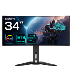 24783-Gigabyte MO34WQC pantalla para PC 86,4 cm (34") 3440 x 1440 Pixeles Wide Quad HD OLED Negro