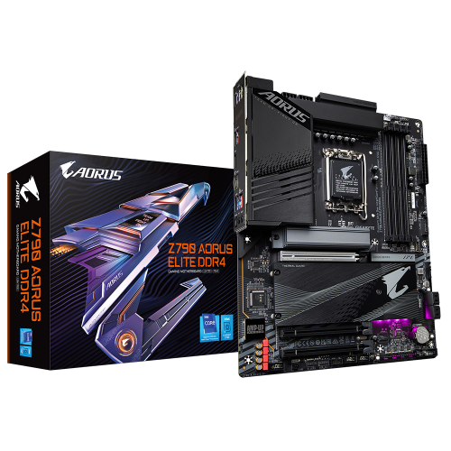 24810-GIGABYTE Z790 AORUS ELITE DDR4 placa base Intel Z790 Express LGA 1700 ATX