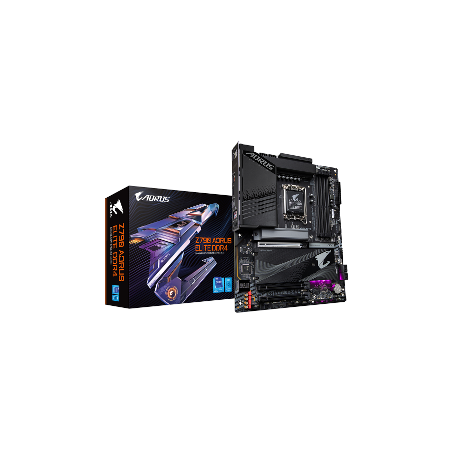 24810-GIGABYTE Z790 AORUS ELITE DDR4 placa base Intel Z790 Express LGA 1700 ATX