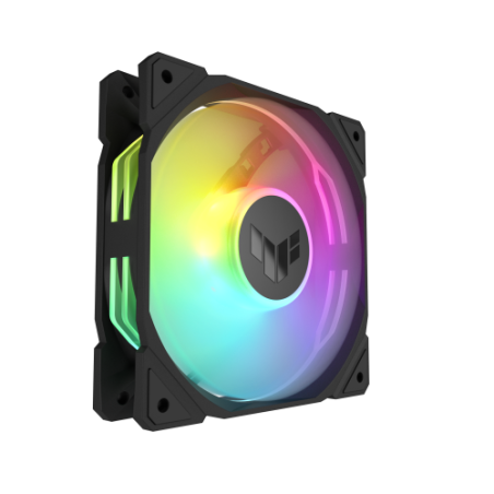 24840-ASUS TUF Gaming TR120 ARGB Reverse Fan - Triple Pack Carcasa del ordenador Ventilador 12 cm Negro