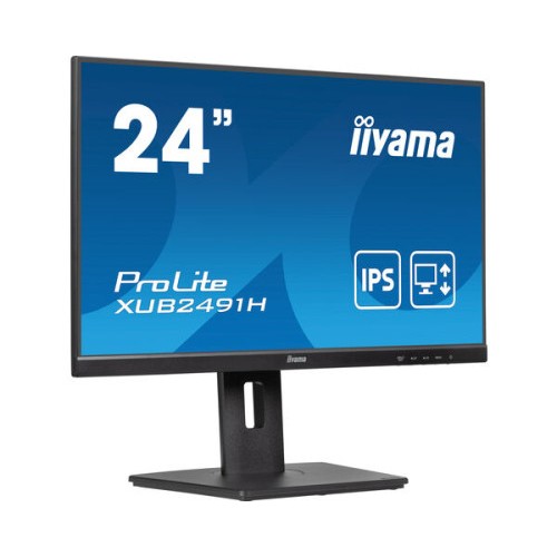24849-MONITOR IIYAMA 24", PANEL IPS, 100HZ, HDMI, DISPLAY PORTS. (NO ALTAVOCES). REGULABLE.