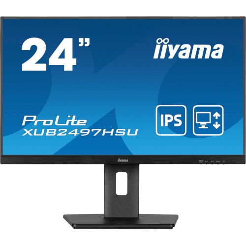 24858-IIYAMA PANTALLA 24" IPS CON SOPORTE REGULABLE EN ALTURA Y FRECUENCIA DE ACTUALIZACION DE 100HZ