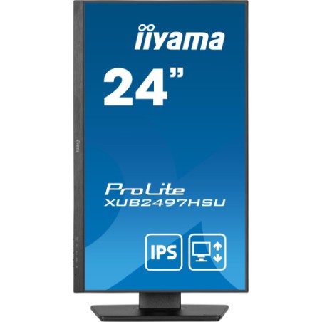 24859-IIYAMA PANTALLA 24" IPS CON SOPORTE REGULABLE EN ALTURA Y FRECUENCIA DE ACTUALIZACION DE 100HZ