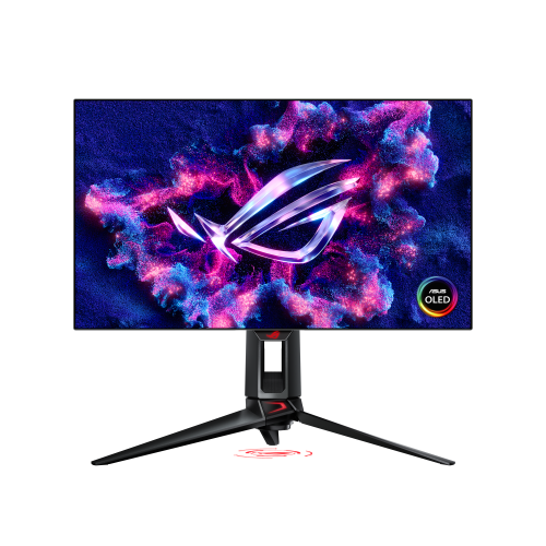 24864-ASUS ROG Swift OLED PG27AQDP pantalla para PC 67,3 cm (26.5") 2560 x 1440 Pixeles Quad HD Negro