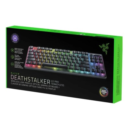24870-TECLADO RAZER DEATHSTALKER V2 PRO TENKEYLESS (ESPANOL) (RZ03-04371100-R311)