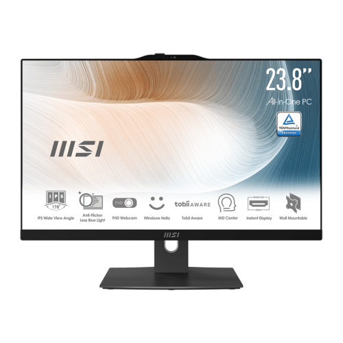 24923-MSI Modern AM242P 12M IntelR CoreT i5 i5-1235U 60,5 cm (23.8") 1920 x 1080 Pixeles PC todo en uno 16 GB DDR4-SDRAM