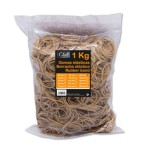 2502-BOLSA 1 KG. GOMAS ELASTICAS No 150 DE 15 CM. LARGO OFFICE CLUB 301759