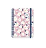 25021-AGENDA ESCOLAR 2025-2026 TAMANO A5 TAPA CARTON FORRADO DIA PAGINA PRIME CAMOMILLE DOHE 52043