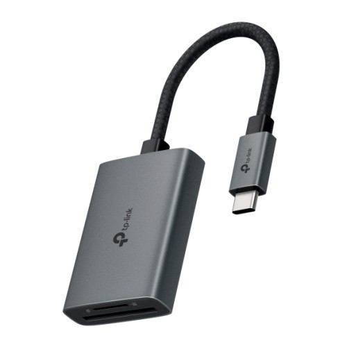 25049-TP-Link UA430C lector de tarjeta USB 3.2 Gen 1 (3.1 Gen 1) Type-C Gris