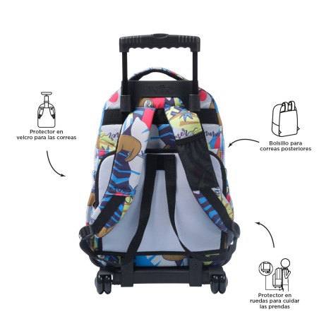 25085-MOCHILA RENGLONES LAZEL (32 X 45.5 X 18) - 26L TOTTO MA03ECO006-2416P-6YB