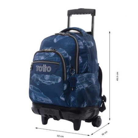 25087-MOCHILA RENGLONES BLUEPRINT (32 X 45.5 X 18) - 26L TOTTO MA03ECO006-2426P-0JJ