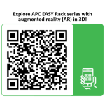 25113-APC Easy Rack 24U Rack o bastidor independiente Negro