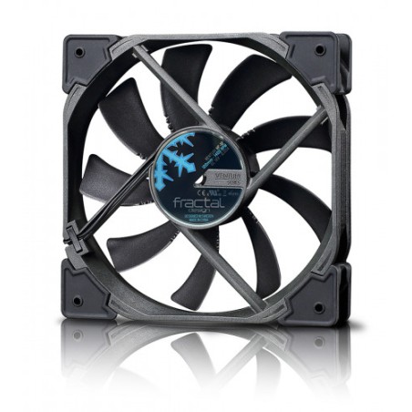 25208-Fractal Design Venturi HP-12 PWM Carcasa del ordenador Ventilador 12 cm Negro, Gris