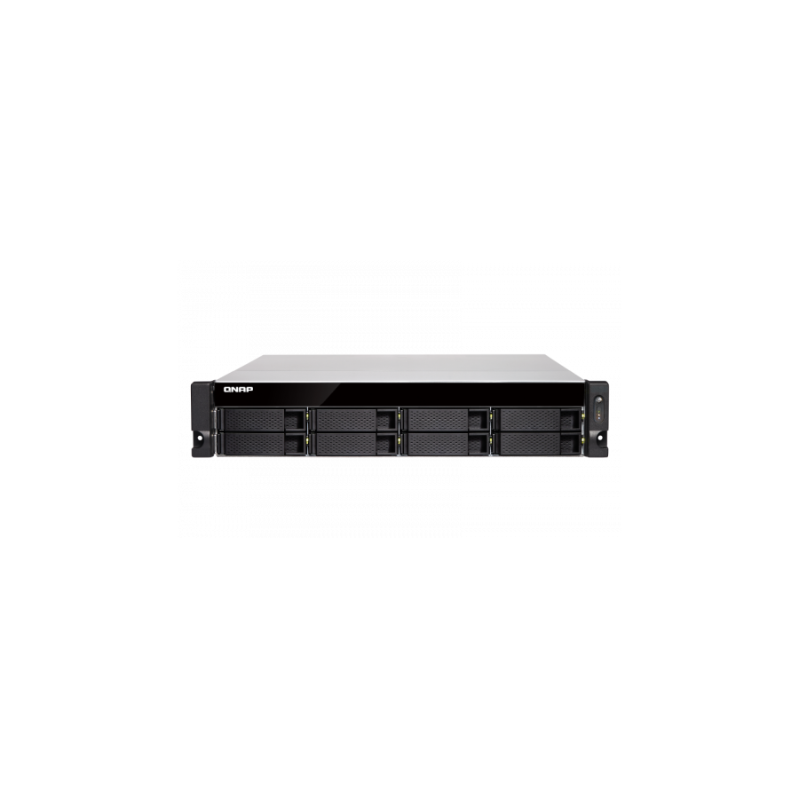 25215-QNAP TS-877XU-RP NAS Bastidor (2U) Ethernet Negro 2600