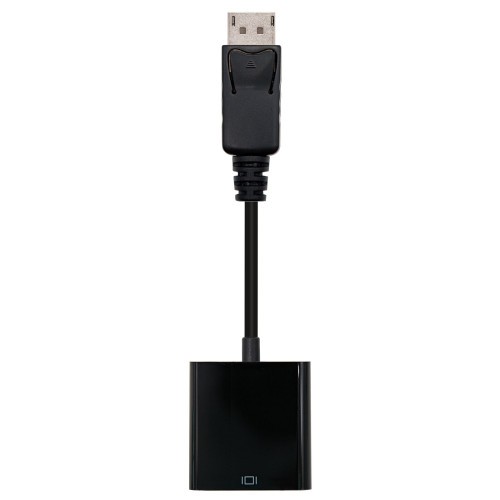 25219-Nanocable Conversor DisplayPort a sVGA, DisplayPort/M-sVGA/H, Negro, 15 cm