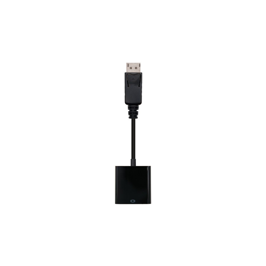 25219-Nanocable Conversor DisplayPort a sVGA, DisplayPort/M-sVGA/H, Negro, 15 cm