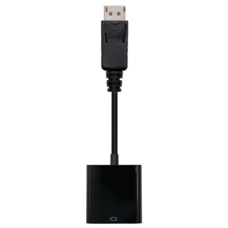 25219-Nanocable Conversor DisplayPort a sVGA, DisplayPort/M-sVGA/H, Negro, 15 cm