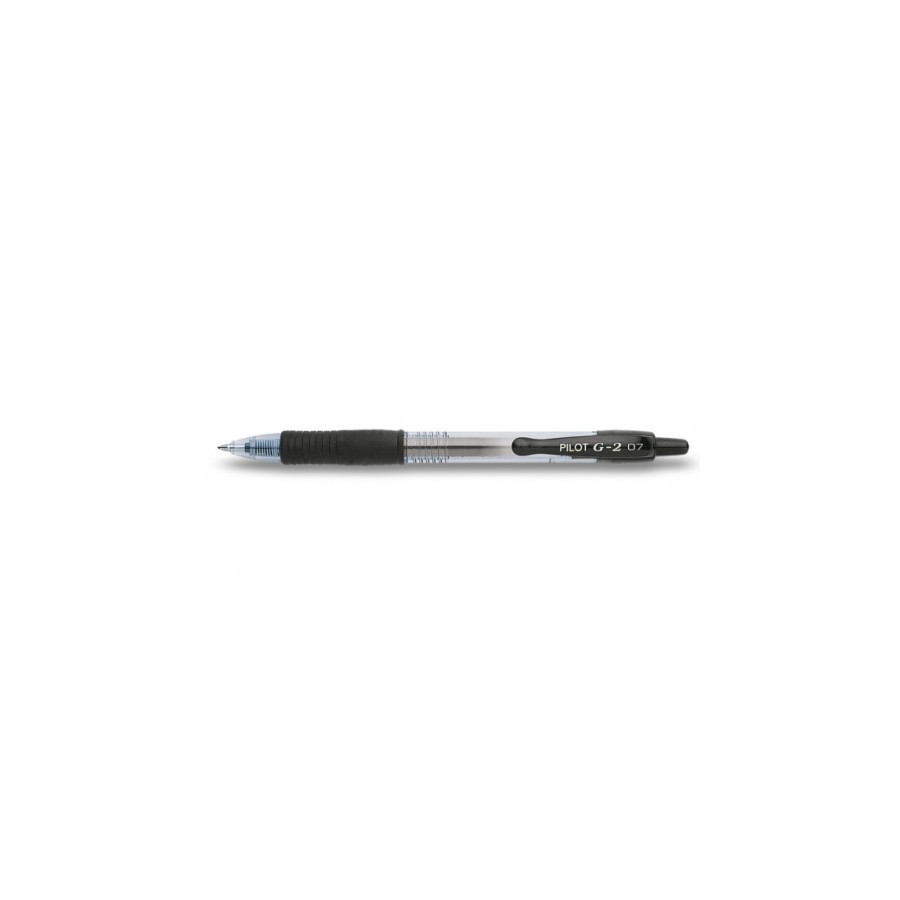 25237-BOLIGRAFO ROLLER GEL RETRAC.G-2 NEGRO PILOT BL-G2-7-B