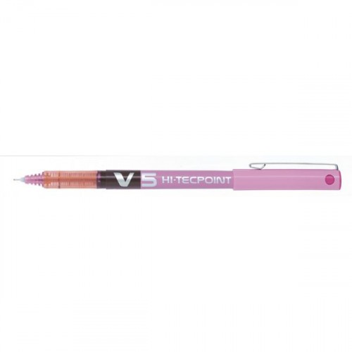 25239-BOLIGRAFO ROLLER TINTA LIQUIDA V5 ROSA PILOT BX-V5-P